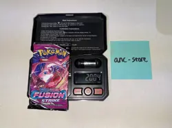 Heavy! 22.04g Pokemon FUSION STRIKE ?? Weighed Booster Pack Factory Sealed New - Image 1