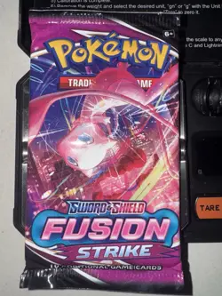 Heavy! 22.04g Pokemon FUSION STRIKE ?? Weighed Booster Pack Factory Sealed New - Image 3