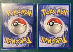 Pokemon TCG Base Set Shadowless - Dragonair (18/102) & Pidgeotto (22/10) - LP - Image 2