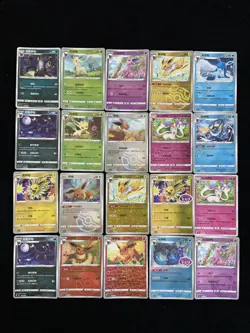 Lot 20 Pokemon TCG S-Chinese Glaceon Vaporeon Sylveon Umbreon Holo yo8 #14 - Image 2