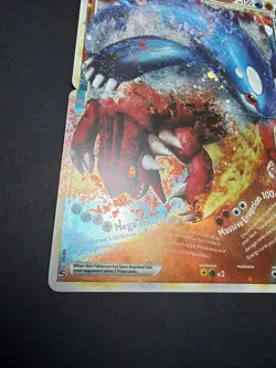 Pokemon Legend Undaunted Top and Bottom Kyogre Groudon Lp Condition - Image 3