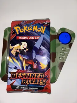 22.7g! HEAVY Pokemon Destined Rivals Booster Pack Sealed 2025 - Garchomp Art -BB - Image 1