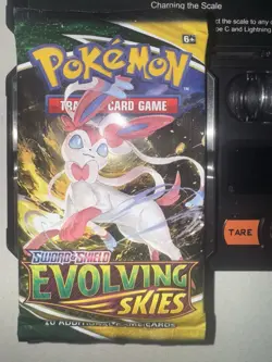 Weighed 21.74g Pokemon EVOLVING SKIES ???? Booster Pack Factory Sealed New - Image 3