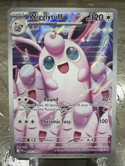 Wigglytuff 105/094 Illustration Rare Holo Me02 Phantasmal Flames Pokemon NM - Image 1