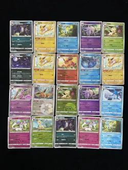 Lot 20 Pokemon TCG S-Chinese Glaceon Vaporeon Sylveon Umbreon Holo yo8 #16 - Image 1