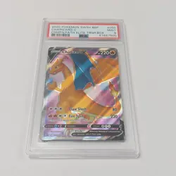 2020 Pokemon SWSH Promo Charizard V Holo #SWSH050 PSA 9 - Image 1
