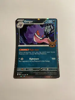Pokemon TCG - Gengar 057/091 Trick Or Trade Stamped Cosmos Holo - NM/M - Image 1