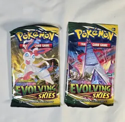Pokemon TCG Evolving Skies Booster Pack SWSH English Factory Sealed - Random Art 820650808777 - Image 2