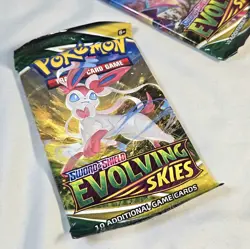 Pokemon TCG Evolving Skies Booster Pack SWSH English Factory Sealed - Random Art 820650808777 - Image 5