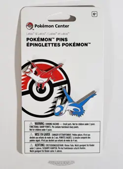 🚦Pokemon Center Enamel Pin : Latias - Latios : Select - New! - Image 1