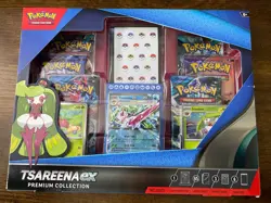 NEW Pokemon TCG Tsareena ex Premium Collection Box, Factory Sealed - Image 1