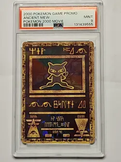 2000 Pokemon Game Promo Ancient Mew Pokemon 2000 Movie PSA 9 - Image 1