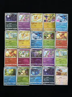 Lot 20 Pokemon TCG S-Chinese Glaceon Vaporeon Sylveon Umbreon Holo yo8 #18 - Image 2