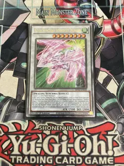 Accel Synchro Stardust Dragon Quarter century Secret Rare MP24-EN030 Yugioh - Image 1