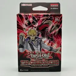 Yu-Gi-Oh The Crimson King 1st Edition Structure Deck New Factory Sealed - Image 1