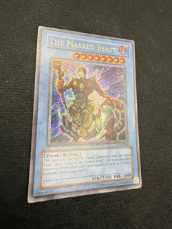 The Masked Beast LON-001 Labyrinth of Nightmare Unlimited Ultra Rare MP - Image 2