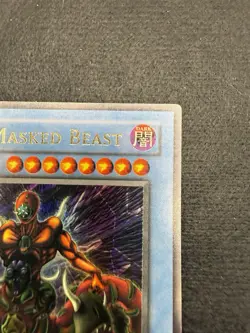 The Masked Beast LON-001 Labyrinth of Nightmare Unlimited Ultra Rare MP - Image 4