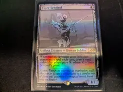 MTG Magic the Gathering FOIL Esper Sentinel Showcase MH2! - Image 1