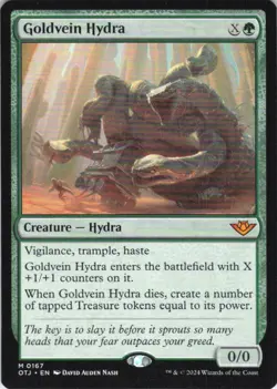 MTG Goldvein Hydra (167) | NM | Outlaws of Thunder Junction {OTJ} - Image 1
