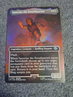 MTG LTR Lord of the Rings Mount Doom Scene Set the One Ring FOIL 448-451 - Image 3