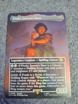 MTG LTR Lord of the Rings Mount Doom Scene Set the One Ring FOIL 448-451 - Image 5