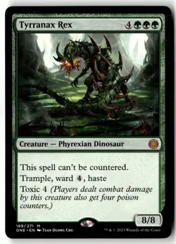 MTG - Tyrranax Rex 189 NM Phyrexia: All Will Be One - Image 1