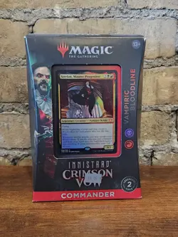 Magic the Gathering Commander Innistrad Crimson Vow Vampiric Bloodline Sealed - Image 1