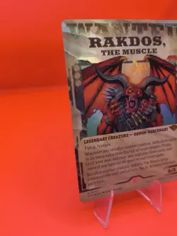 1x Foil Rakdos, the Muscle (Showcase) - Outlaws of Thunder Junction - Free Ship! - Image 5