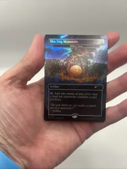 R 7062 Shu Jing Meteorite Borderless Rainbow Foil MTG Magic Avatar Secret Lair - Image 3