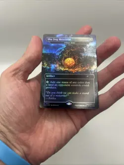 R 7062 Shu Jing Meteorite Borderless Rainbow Foil MTG Magic Avatar Secret Lair - Image 4
