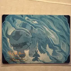 Aangs Iceberg Alternate Art Series: Avatar: The Last Airbender 40/54 Gold Stamp - Image 1