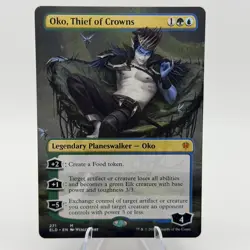 Magic MTG: Oko, Thief Of Crowns (ELD) #271 (Near Mint) Borderless Mythic - Image 1