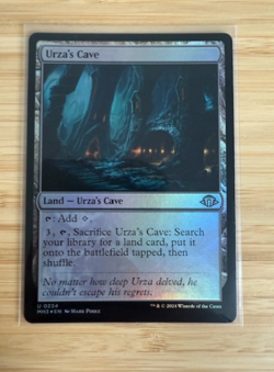 Magic the Gathering: Urza's Cave Modern Horizons 3 Foil NM - Image 1