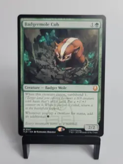 Magic The Gathering - Avatar: The Last Airbender - Badgermole Cub - Image 1