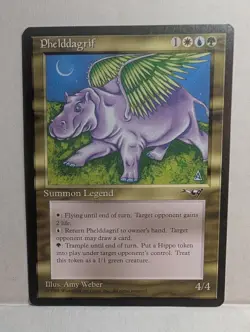 Magic The Gathering MTG Card Phelddagrif Legend Gold Alliances - Image 1