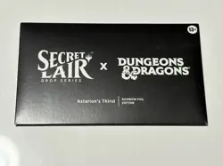 Astarion's Thirst Rainbow Foil MtG Cards || Secret Lair Opened w/ Bonus Card - Image 1