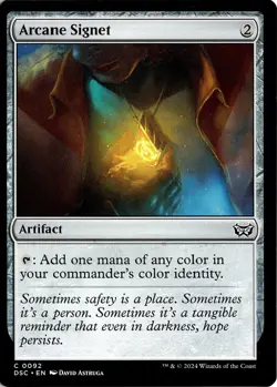 NM - Arcane Signet C Commander: Duskmourn: House of Horror 92 - Image 1