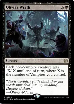 NM - Olivia's Wrath R Commander: The Lost Caverns of Ixalan 205 - Image 1