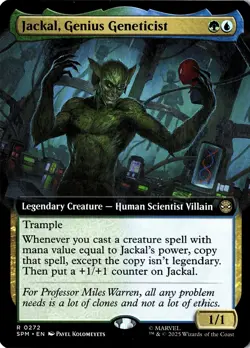 NM - Jackal, Genius Geneticist (Extended Art) R Marvel's Spider-Man 272 - Image 1