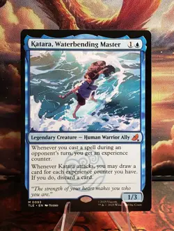 MTG Katara, Waterbending Master Avatar The Last Airbender Eternal Regular Finish - Image 1
