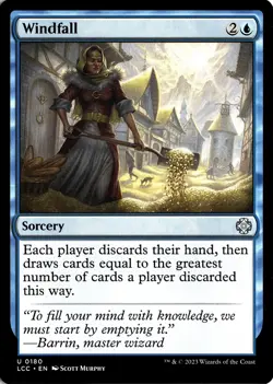 NM - Windfall U Commander: The Lost Caverns of Ixalan 180 - Image 1