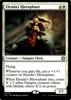 NM - Elenda's Hierophant R Commander: The Lost Caverns of Ixalan 71 - Image 1