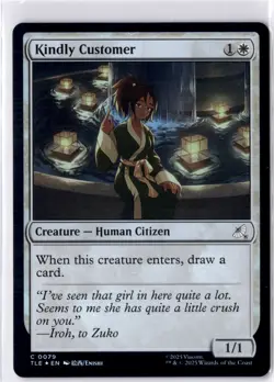 NM - Kindly Customer C Avatar: The Last Airbender: Eternal-Legal 79 - Image 1