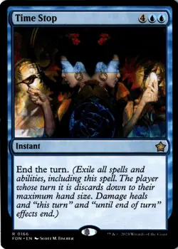 NM - Time Stop R Foundations 166 - Image 1