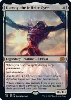 MTG English Ulamog, the Infinite Gyre NM Normal Double Masters 2022 - Image 1