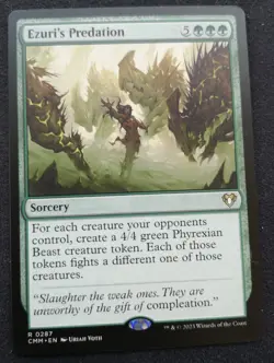 Ezuri's Predation - CMM - MTG - NM Unplayed - EN - 0287 - Image 1