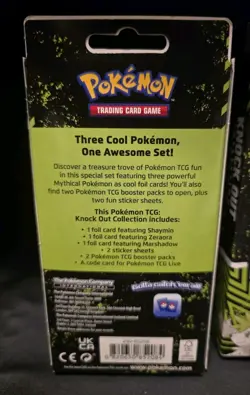 Pokemon TCG Knock Out Collection [Shaymin, Zeraora, and Marshadow] *Lot of 4* - Image 3