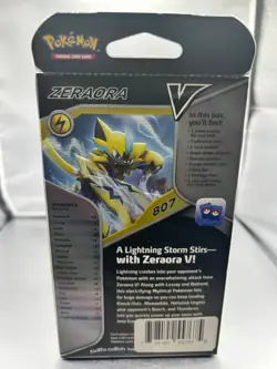 Pokemon Cards (V Battle Deck) sealed- "ZERAORA V" - Image 3