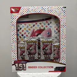151 Binder Collection 4 Packs/Binder Scarlet & Violet Pokemon TCG *SEALED/NEW* - Image 1