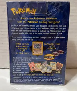 Pokemon Base Set 2-Player Starter Set 1999: FACTORY SEALED - 2 boxes! - Image 4